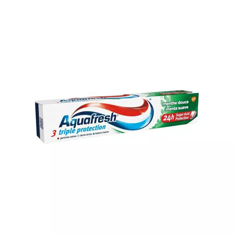 AQUAFRESH Dentifrice Triple protection à la menthe douce 75 ml