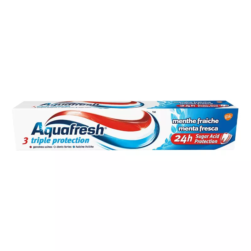 AQUAFRESH Dentifrice Triple protection à la menthe fraîche 75 ml