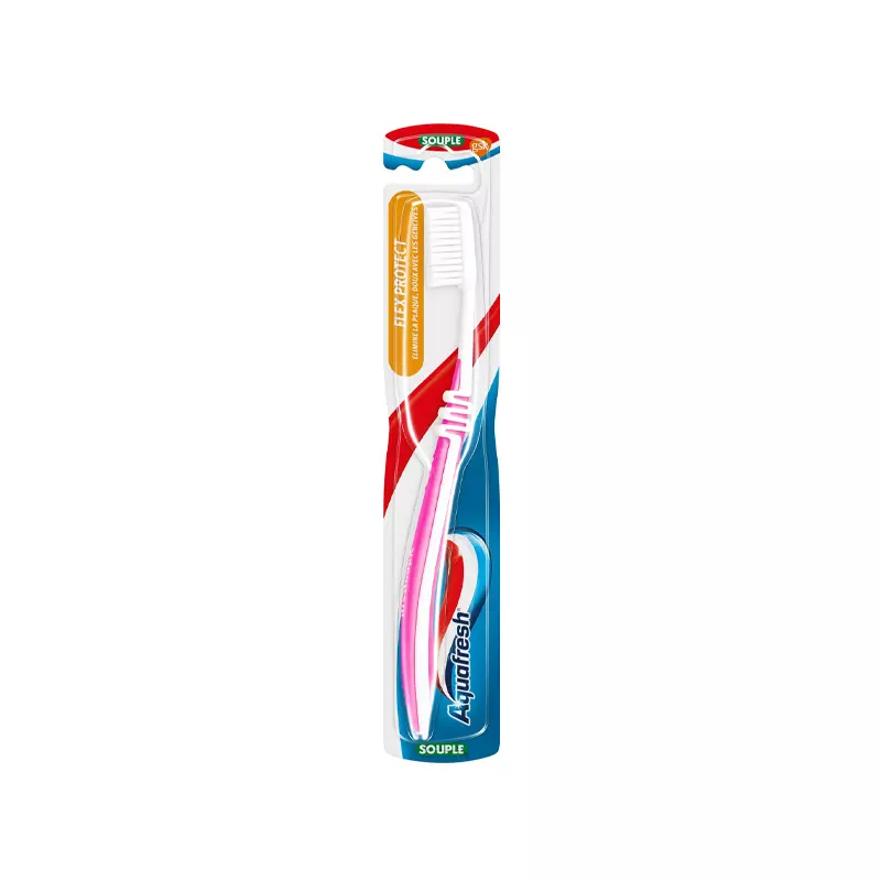 AQUAFRESH Brosse à dent flex protect souple
