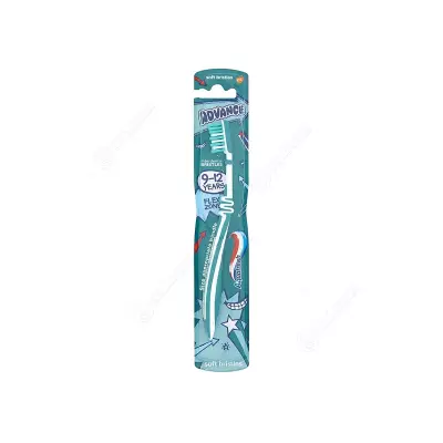 AQUAFRESH Brosse à dent Advance 9-12 ans souple