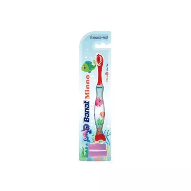 BANAT Brosse à dent Minno soft +5ans