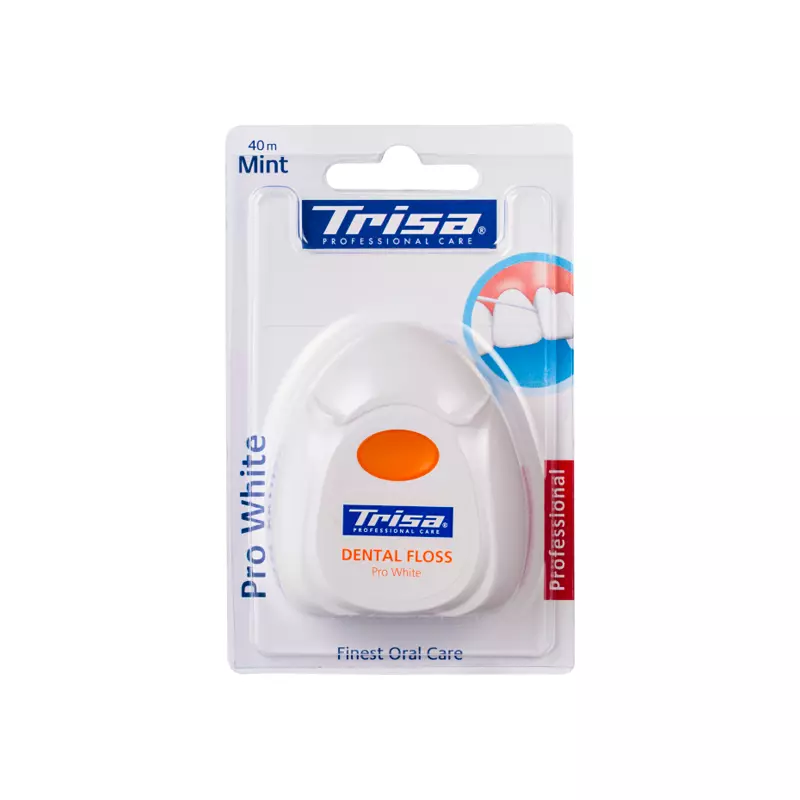 TRISA Fil dentaire dental floss pro white