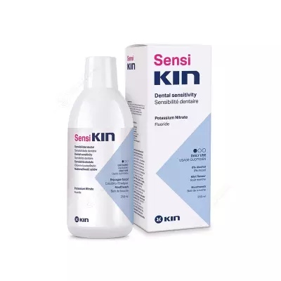 KIN Sensi kin Bain de bouche quotidien sensibilité dentaire 250 ml