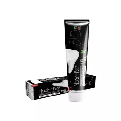 SO'BIO Nadenbio dentifrice BLACK 'N' WHITE Blancheur et fraîcheur