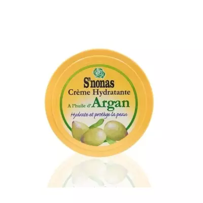 S'NONAS Crème hydratante à l'huile d'argan