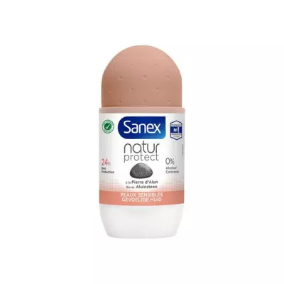 SANEX Déodorant à billes natur protect 24H