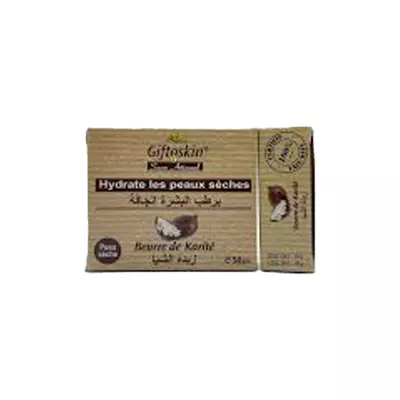 GIFTOSKIN Savon artisanal peaux sèches au beurre de karité