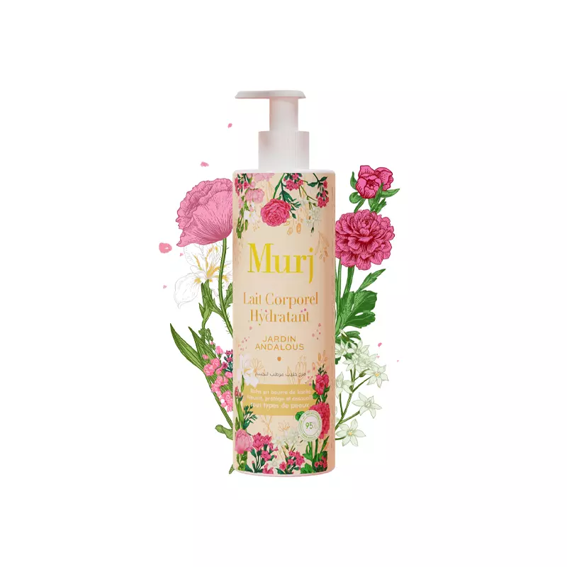 MURJ Lait corporel hydratant jardin andalous