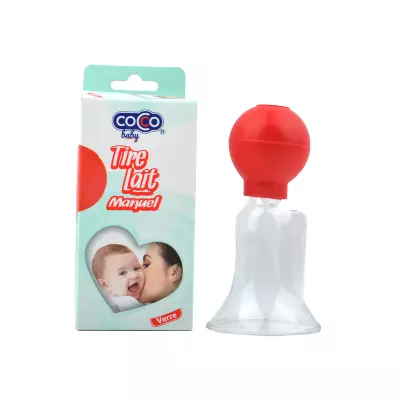COCCO Baby Tire lait manuel en verre