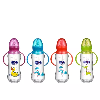 COCCO Baby Biberon en verre avec bras