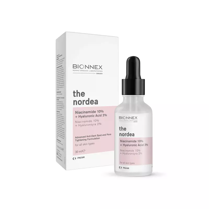 Bionnex The Nordea Niacinamide 10% + Acide Hyaluronique 2%.