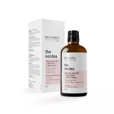 Bionnex The Nordea Acide glycolique 8% + Aloe vera + Birch tonique